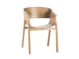 MERANO 321 400 - Solid wood chair with armrests - Chair by TON
