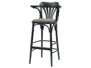 N° 135 - Stool with footrest with integrated cushion - Accessories by TON