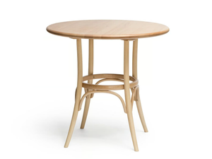 N° 152 - Round solid wood table - Table by TON