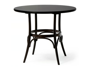 N° 252 - Round solid wood table - Table by TON