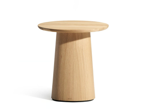 P.O.V. 473 - Round wooden high side table - Coffee table by TON