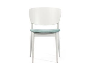 VALENCIA 313 382 - Stackable wooden chair with integrated cushion - Accessories by TON
