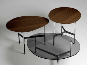 AFTER9 - Coffee table with wooden top - Coffee table by Tonelli Design