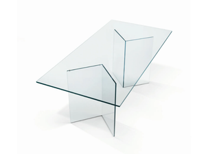 BACCO - Glass table - Table by Tonelli Design