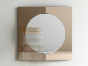 CENTRAL - Square wall-mounted mirror - Accessories by Tonelli Design