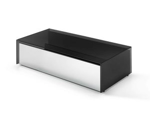 GOTHAM - Low rectangular glass coffee table - Coffee table by Tonelli Design