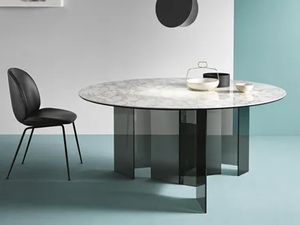 METROPOLIS - Round dining table - Table by Tonelli Design