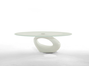 DUBAI - Low oval coffee table - Coffee table by Tonin Casa