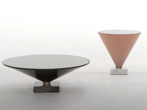 FLUTE - Round coffee table - Coffee table by Tonin Casa