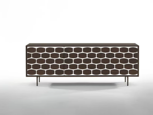 HONEY - Wood veneer TV cabinet / sideboard - Cabinet by Tonin Casa