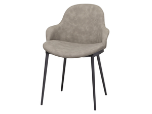 HUG - Upholstered chair with armrests - Chair by Tonin Casa