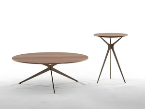 TREE - Round wooden coffee table - Coffee table by Tonin Casa