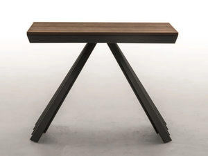 VENTAGLIO - Melamine-faced chipboard console table / table - Console by Tonin Casa