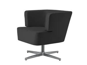 PYRAMID 037.73 - Swivel armchair with armrests with 4-spoke base - Armchair by Tonon