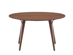 SALT & PEPPER 2 - Round wooden dining table - Table by Tonon