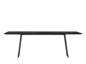 STEEL TABLE - Rectangular solid wood table - Table by Tonon
