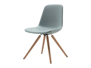 STEP SOFT TOUCH - Integral polyurethane foam chair with wooden legs - Chair by Tonon