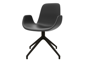 STEP SOFT TOUCH - Swivel integral polyurethane foam chair with armrests - Chair by Tonon