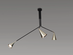 GORDON - Swivel metal pendant lamp - Ceiling lamp by Tooy