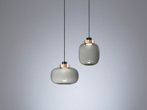 LEGIER - LED blown glass pendant lamp - Ceiling lamp by Tooy