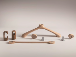 ANGIE - Wall-mounted coat rack with magnetic hooks - Accessories by Toscanini