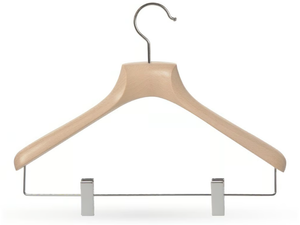 MARCELLO CASUAL WITH CLIPS - Beech clothes hanger - Accessories by Toscanini
