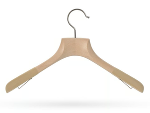 MARCELLO CASUAL WITH RETAINING CLIPS - Beech clothes hanger - Accessories by Toscanini