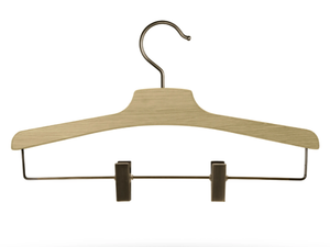 MARCELLO SKIRT/TROUSERS WITH CLIPS - Oak clothes hanger - Accessories by Toscanini