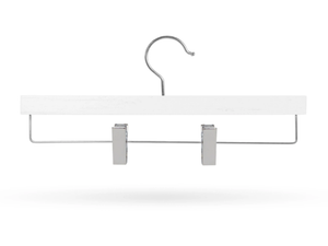 RICCARDO WITH CLIPS - Beech clothes hanger - Accessories by Toscanini