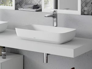 CE PJS06WEE#MW - Countertop rectangular galalato washbasin - Washbasin by TOTO