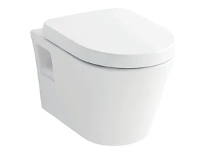 ES CW797 - Wall-hung rimless ceramic toilet - Toilet seat by TOTO