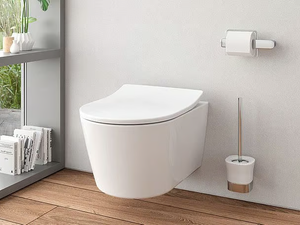 RP CW552RY - Rimless wall-hung ceramic toilet - Toilet seat by TOTO
