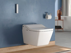 WASHLET® SW - Wall-hung ceramic toilet with bidet with spray - Toilet seat by TOTO
