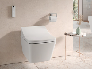 WASHLET® SX EWATER+ - Wall-hung ceramic toilet with bidet with spray - Toilet seat by TOTO