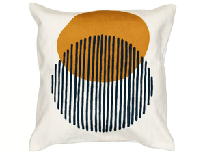 SOLEIL LEVANT - Square motif cushion - Accessories by Toulemonde Bochart