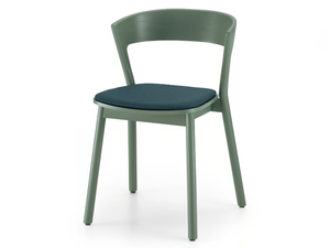 EDITH - Chair with integrated cushion - Accessories by TrabA'