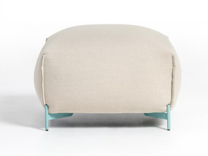 MOCHI - Upholstered square fabric pouf - Pouf by TrabA'