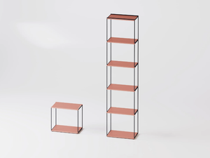 SISTEMA - Modular steel bookcase - Cabinet by TrackDesign