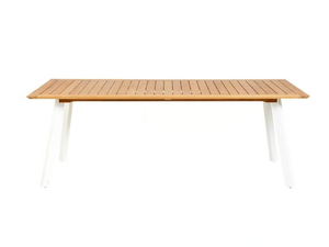 LUNA - Rectangular teak garden table - Table by Traditional Teak