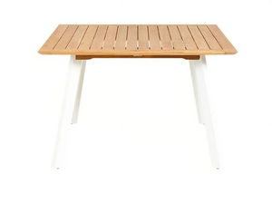 LUNA - Square teak garden table - Table by Traditional Teak
