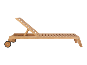 LUNA - Teak sun lounger - Seat by Traditional Teak