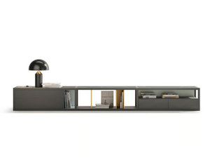 KAI 42 - Low oak TV cabinet - Cabinet by TREKU