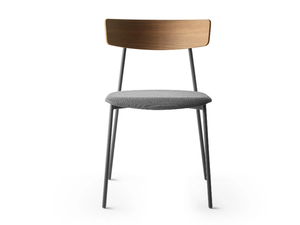 KOL - Oak chair with integrated cushion - Accessories by TREKU