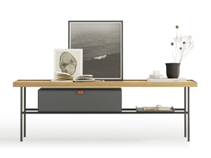 KUTXA - Wooden and metal sideboard with drawers - Cabinet by TREKU
