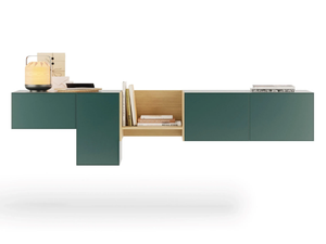 LAUKI 131 - Suspended oak sideboard - Cabinet by TREKU