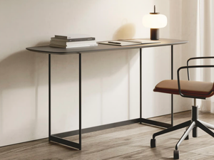 LUMA - Wood veneer secretary desk - Desk by TREKU