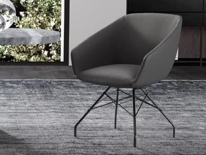 FLORENCE - Fabric easy chair with armrests - Armchair by Tremolada