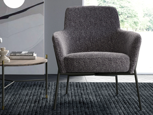 LEXY - Fabric armchair with armrests - Armchair by Tremolada