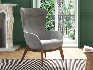 TAYLOR - Bergere armchair with armrests - Armchair by Tremolada