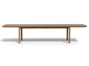 AMANU - Rectangular teak dining table - Table by TRIBÙ